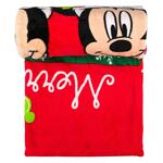 Disney Mickey Mouse Коледно одеяло 100 х 75см Мики и Мини 81779-Copy