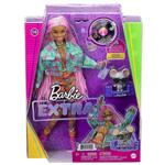 Barbie Extra Кукла Барби с розови плитки и домашен любимец N10 GXF09