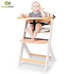 Kinderkraft Детски стол за хранене с възглавница, бяло 3в1 Enock 23275