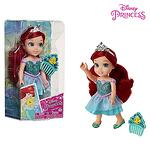 Disney Princess Кукла малката принцеса Ариел с дълга коса 15 см 218624