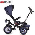 Byox Bikes Детска триколка с родителски контрол Jockey тъмно синя 107022