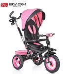 Byox Bikes Детска триколка с родителски контрол Jockey розова 108451