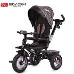 Byox Bikes Детска триколка с родителски контрол Jockey бежеви звезди 107020