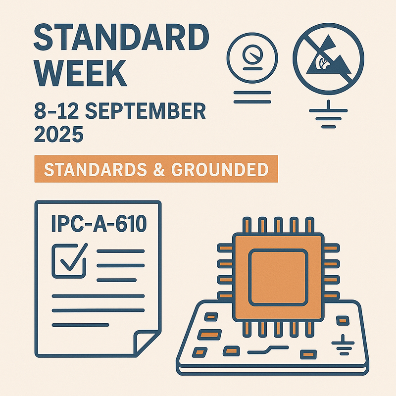 Standard Week Example 📅 Нови дати! Standard Week 2025: Standards & Grounded