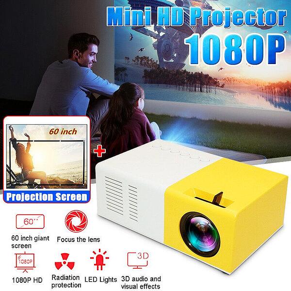 Мини видео проектор Led Projector Y300