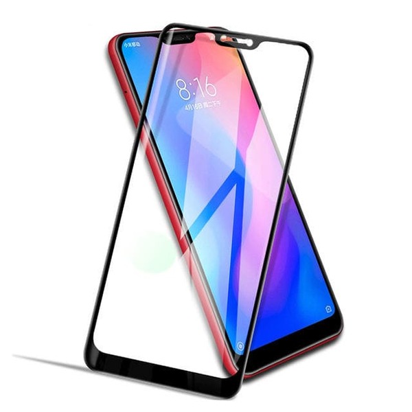 5D Glass FULL GLUE стъклен протектор Xiaomi MI A2 lite (Redmi 6 pro)