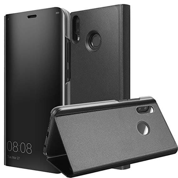 Clear View Flip Case Huawei Honor 7a