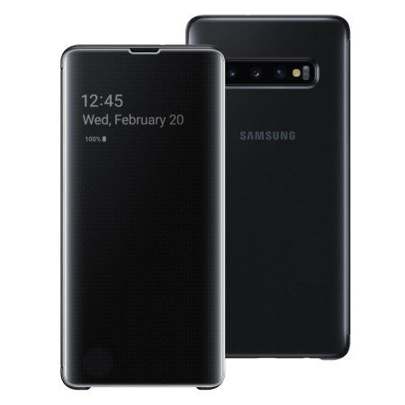 Clear View Flip Case Samsung S10 Plus