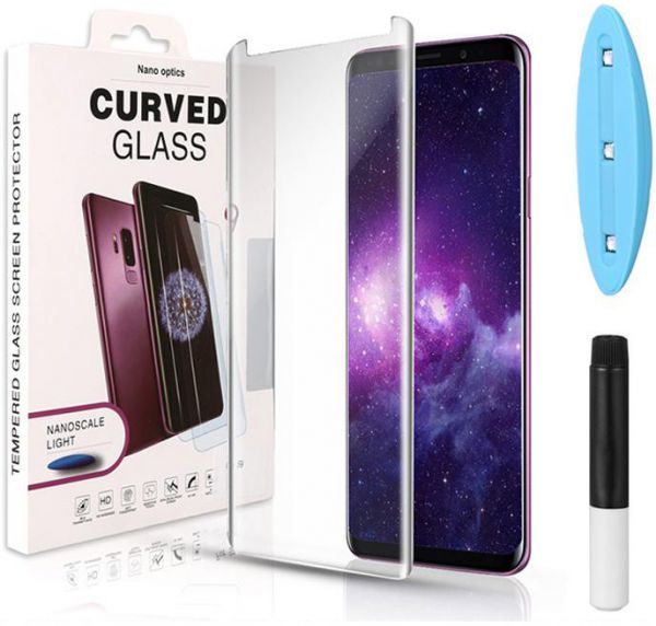 3D UV Glue Nano Optics Стъклен Протектор Huawei Mate 20 Lite