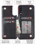 Кожен Magnetic case тип заден тефтер SamsungS 10 Lite-Copy
