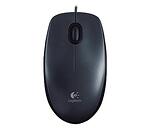 Logitech Mouse M100 Grey - Жична мишка