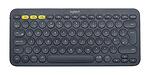Logitech K380 US Multi-Device Dark Grey - Безжична клавиатура