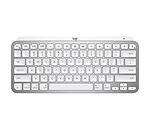 Logitech MX Keys Mini PALE GREY US  - Висококачествена безжична клавиатура