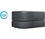 Logitech ERGO K860 Graphite US - Висококачествена безжична клавиатура