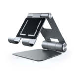 Satechi R1 Aluminum Foldable Stand - сгъваема алуминиева поставка за мобилни телефони, таблети и лаптопи до 12 инча