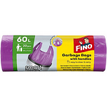 Торби за смет Fino Color, 60 л, 20 броя с дръжки