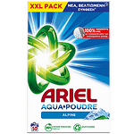 Прах за пране Ariel Aqua Poudre Alpine, 3,250 кг, 50 пранета