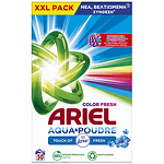 Прах за пране Ariel Aqua Poudre Color Fresh, 3,250 кг, 50 пранета