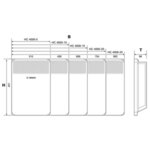 Конвектор Bosch HC 4000-5, 500W, Електронен термостат-Copy
