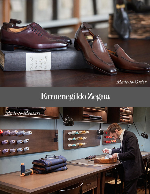 MADE-TO-MEASURE & MADE-TO-ORDER  BY ERMENEGILDO ZEGNA