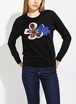 WOMENS KNITTED PULLOVER CREW NECK