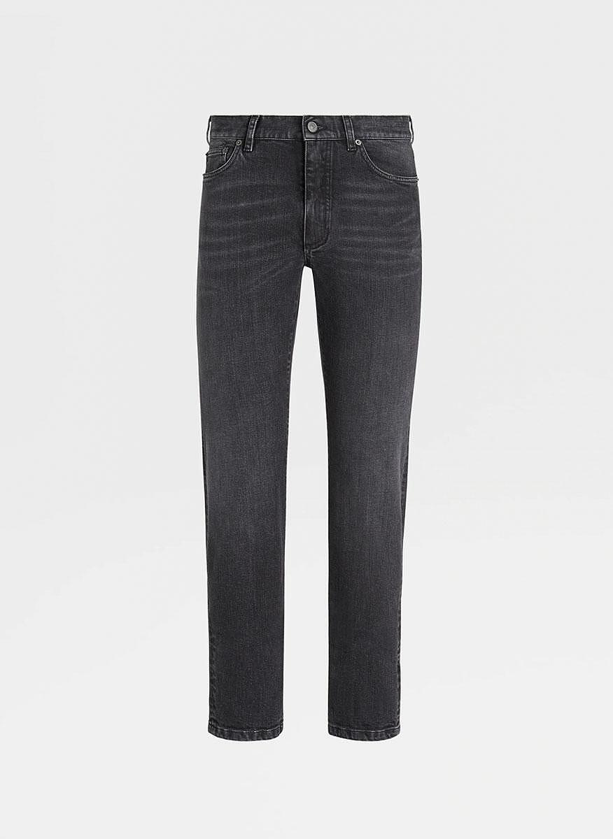 Деним 'Stone washed' Zegna