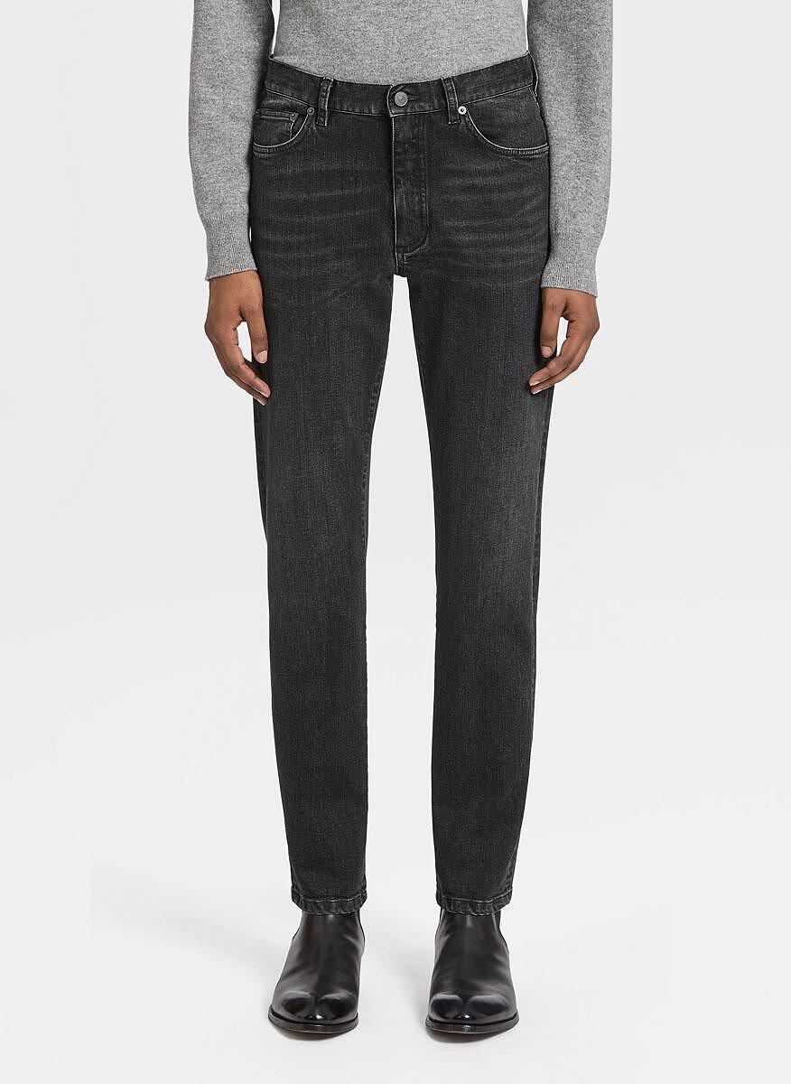 Деним 'Stone washed' Zegna