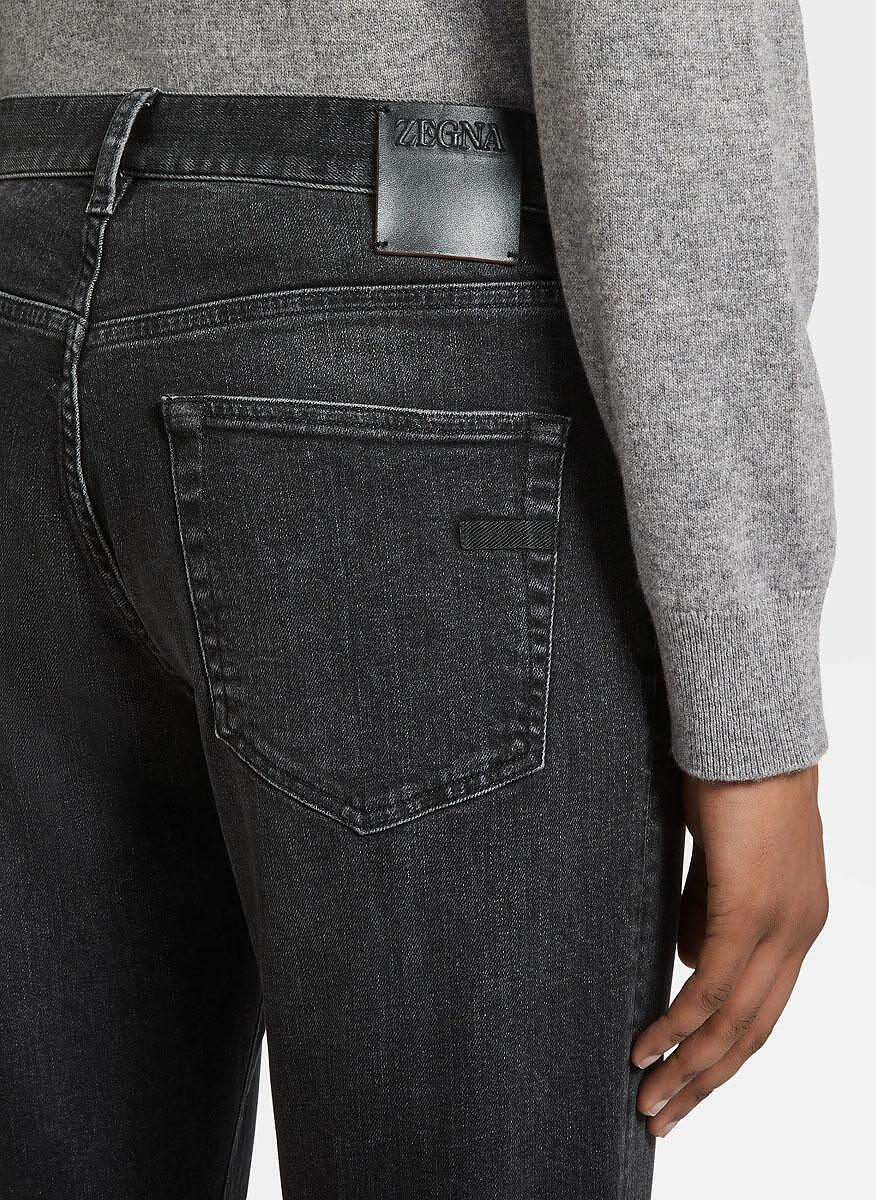 Деним 'Stone washed' Zegna