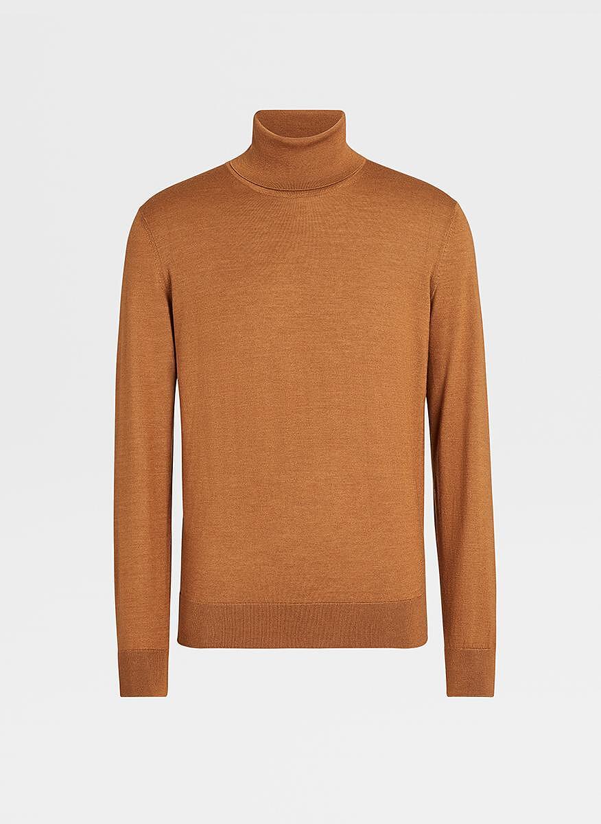 Поло пуловер от коприна и кашмир Zegna