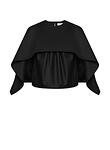 CROPPED CAPE BLOUSE