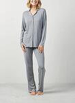 Pyjama Langbein Langarm