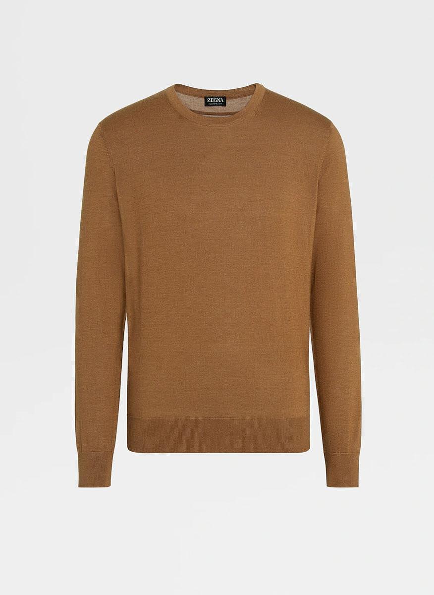 Блуза от кашмир и коприна Zegna