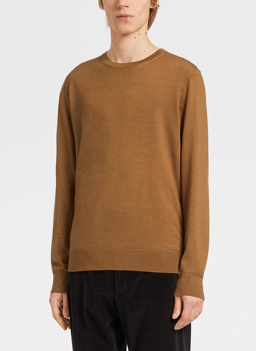 Блуза от кашмир и коприна Zegna