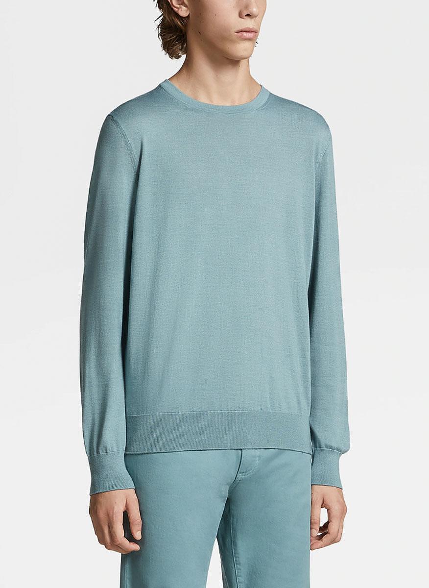 Блуза от кашмир и коприна 'Cashseta' Zegna