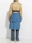 Тренчкот с деним Weekend Max Mara Silva