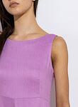 Рокля с лен Weekend Max Mara Scafati