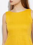 Рокля с лен Weekend Max Mara Scafati
