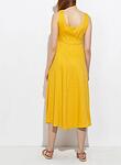 Рокля с лен Weekend Max Mara Scafati