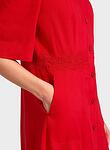 Рокля - риза с дантела Marc Cain Collections