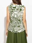 Top-Woven waistcoat