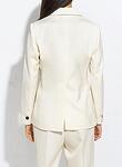viscose wool slub sartorial jacket