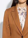 viscose wool slub sartorial jacket