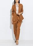 viscose wool slub sartorial jacket