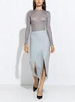SLITTED AROUND SKIRT