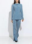 CHAIN BUTTON WAISTED SHIRT