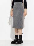 Knitted skirt