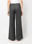 flat front pinstriped flannel pants