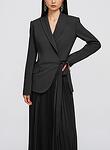 AMBRETTA COMBO BLAZER DRESS