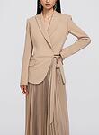 AMBRETTA COMBO BLAZER DRESS