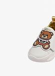 CRYSTAL TEDDY PATCH TEDDY SNEAKERS STRAP